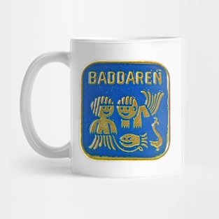 Swedish Baddaren Learn-to-Swim Badge Mug